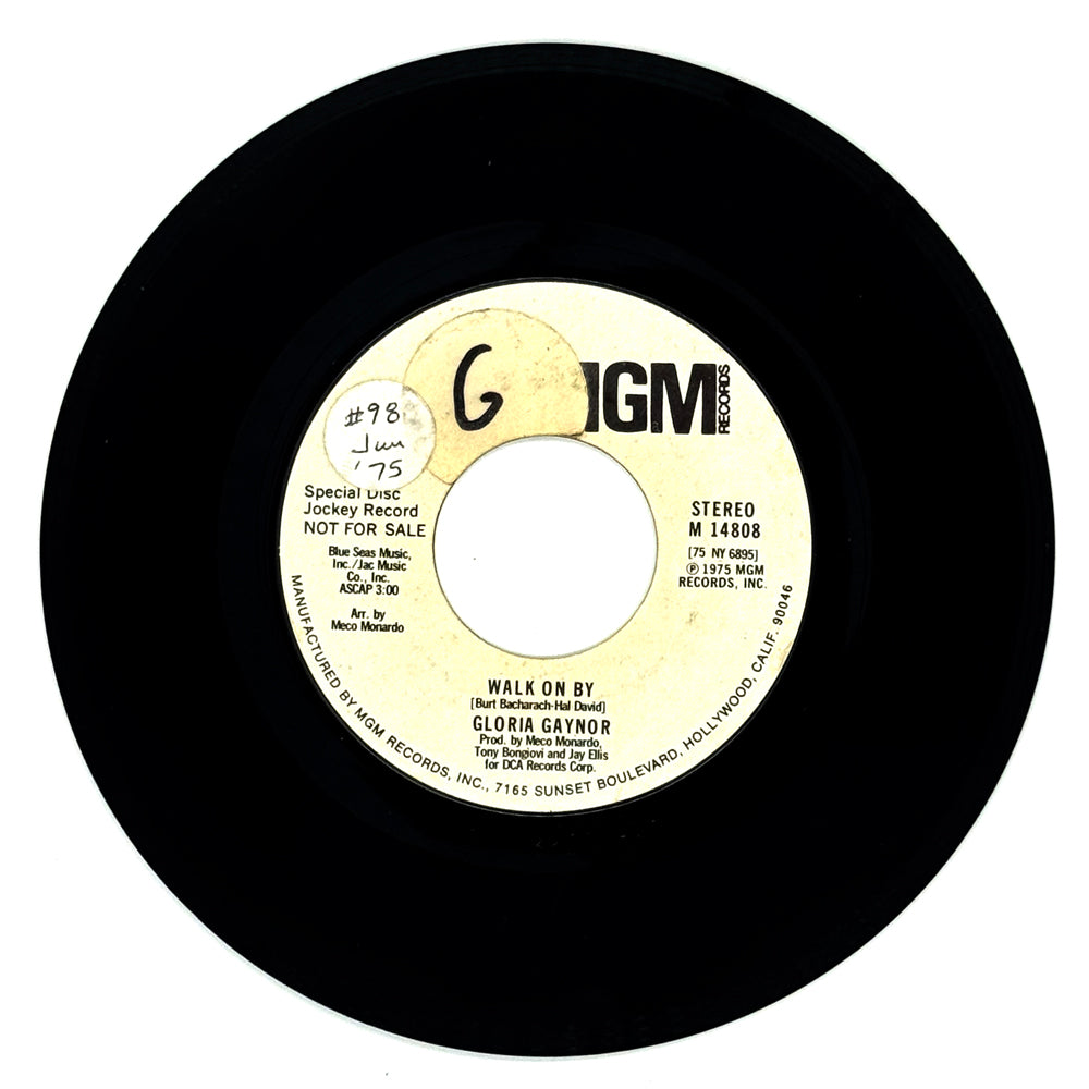 Gloria Gaynor : WALK ON BY/ WALK ON BY