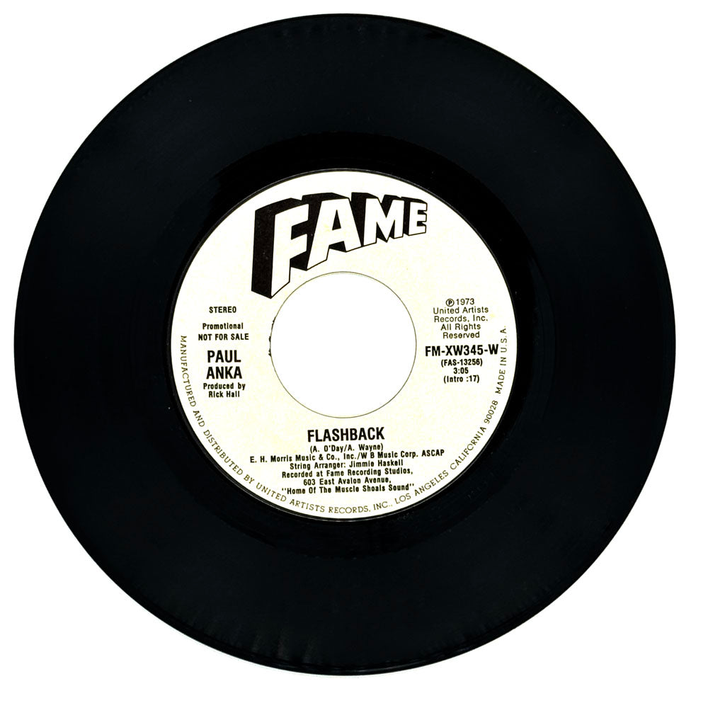 Paul Anka : FLASHBACK/ FLASHBACK