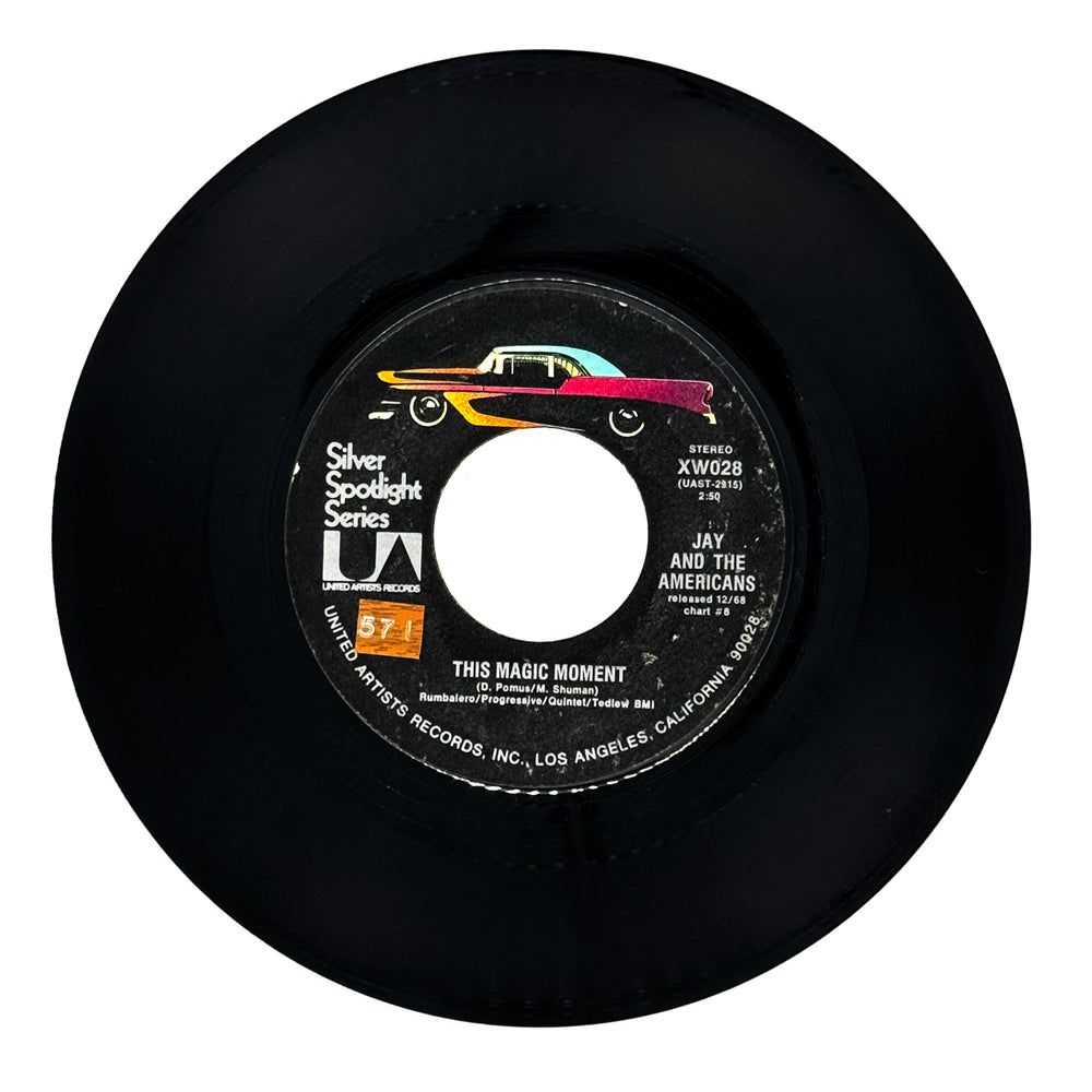 Jay & The Americans : THIS MAGIC MOMENT/ WALKING IN THE RAIN