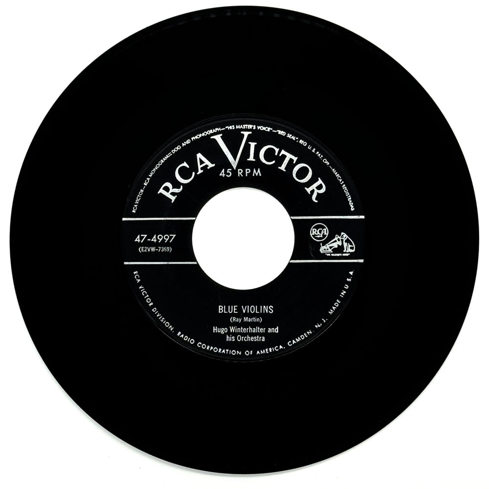 Hugo Winterhalter and his Orchestra : BLUE VIOLINS/ FANDANGO