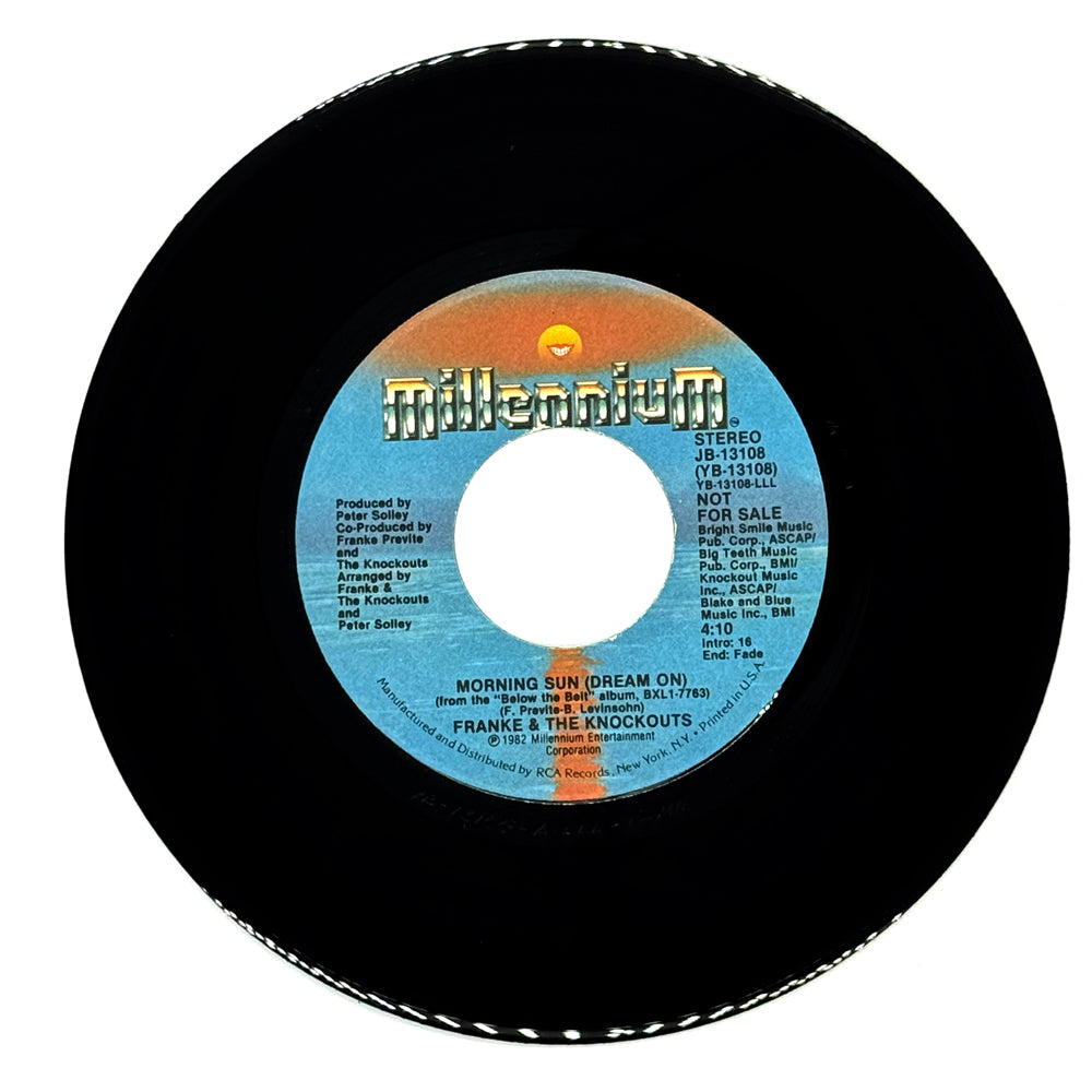 Franke & The Knockouts : MORNING SUN (DREAM ON)/ MORNING SUN (DREAM ON)