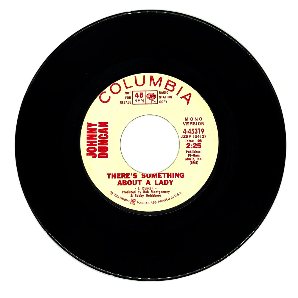 Johnny Duncan : THERE'S SOMETHING ABOUT A LADY/ THERE'S SOMETHING ABOUT A LADY