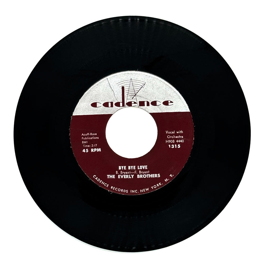 Everly Brothers, The : BYE BYE LOVE/ I WONDER IF I CARE AS MUCH