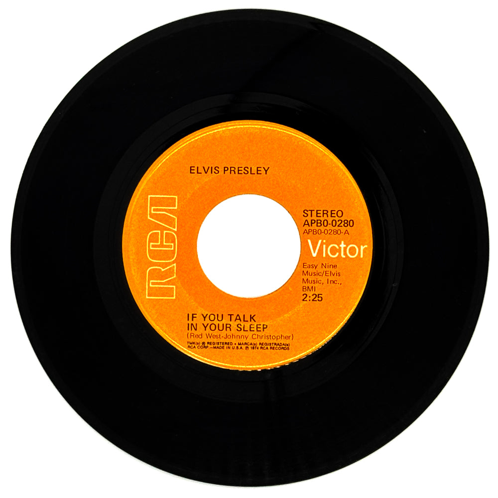Elvis Presley : IF YOU TALK IN YOUR SLEEP/ HELP ME
