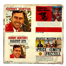 Load image into Gallery viewer, • Johnny Horton : SLEEPY-EYED JOHN/ THEY&#39;LL NEVER TAKE HER LOVE FROM ME
