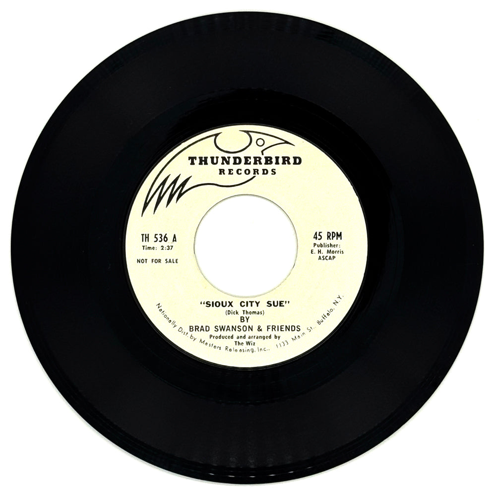 Brad Swanson And His Whispering Organ Sound : SIOUX CITY SUE/ IT'S A SIN TO TELL A LIE (Copy)