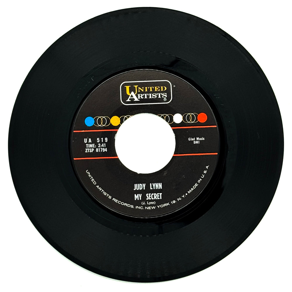 Judy Lynn : MY SECRET/ I JUST WANT TO SEE YOU ONCE MORE