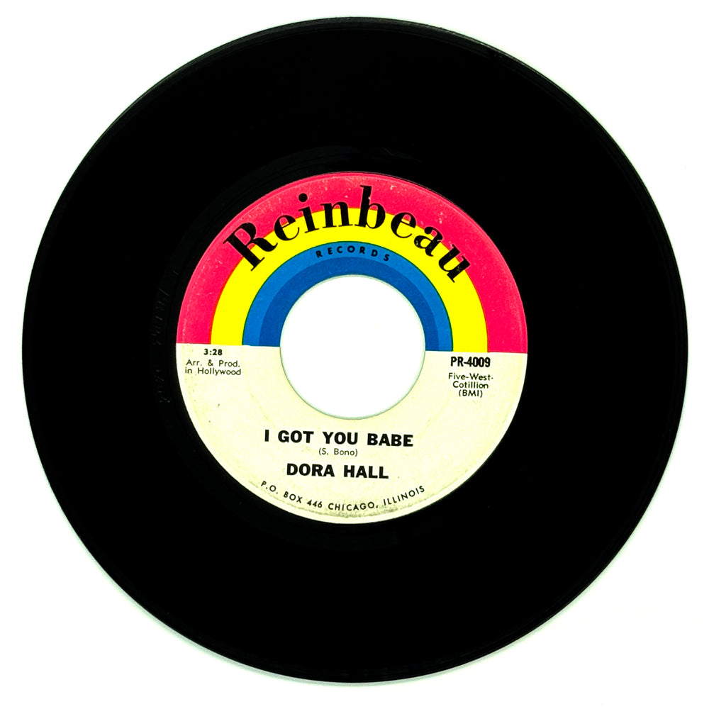 Dora Hall : I GOT YOU BABE/ HANG ON SLOOPY