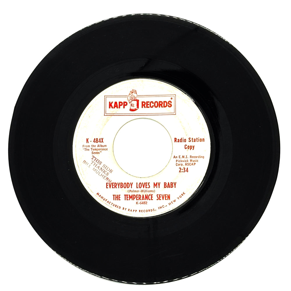 Temperance Seven, The : EVERYBODY LOVES MY BABY/ HOME IN PASADENA