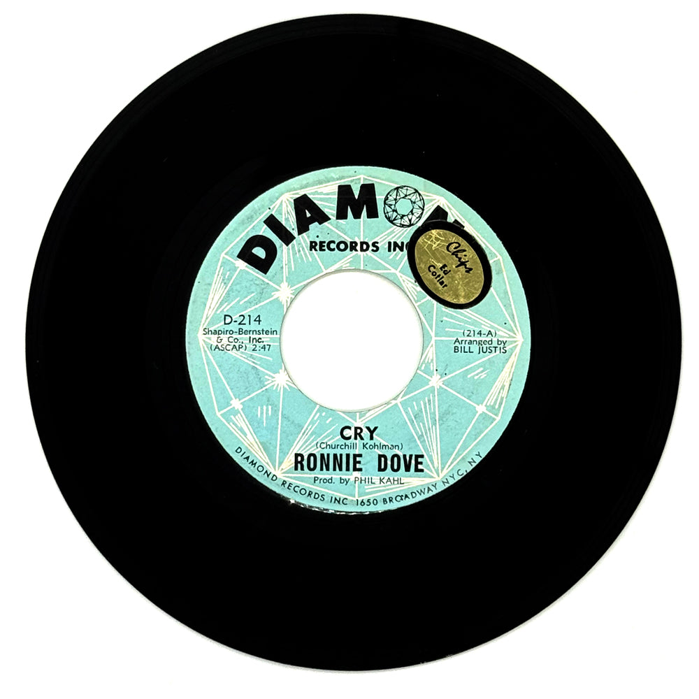 Ronnie Dove : CRY/ AUTUMN RHAPSODY