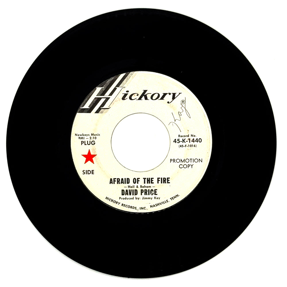 David Price : AFRAID OF THE FIRE/ TAXI CAB DRIVER