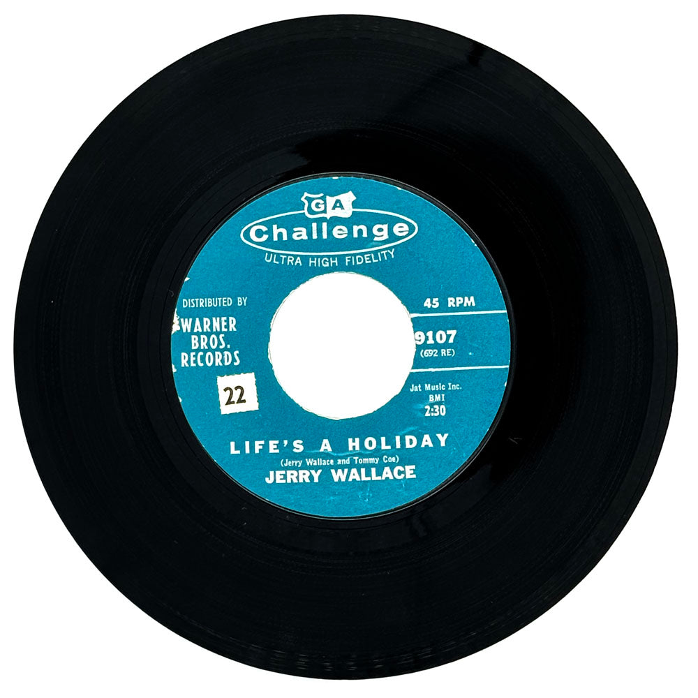 Jerry Wallace : LIFE'S A HOLIDAY/ I CAN SEE AN ANGEL WALKING