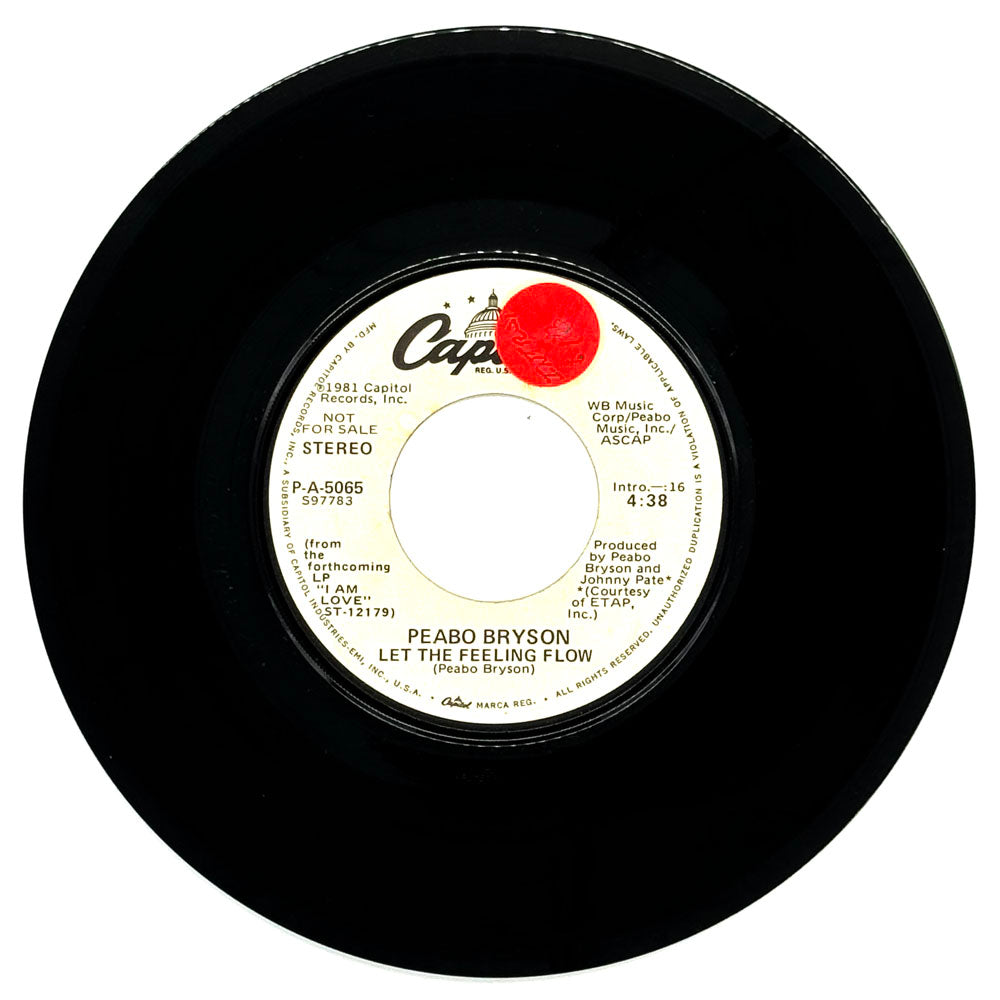 Peabo Bryson : LET THE FEELING FLOW/ LET THE FEELING FLOW