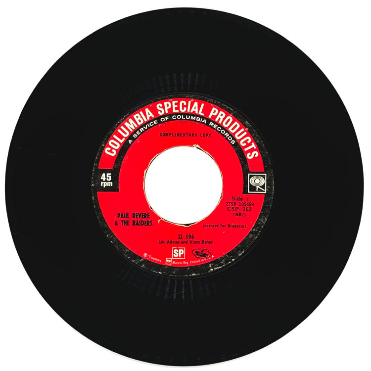 Paul Revere & The Raiders : SS 396/ CORVAIR BABY
