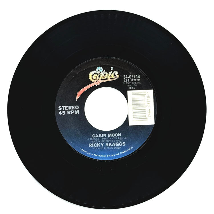 Ricky Skaggs : CAJUN MOON/ROCKIN' THE BOAT