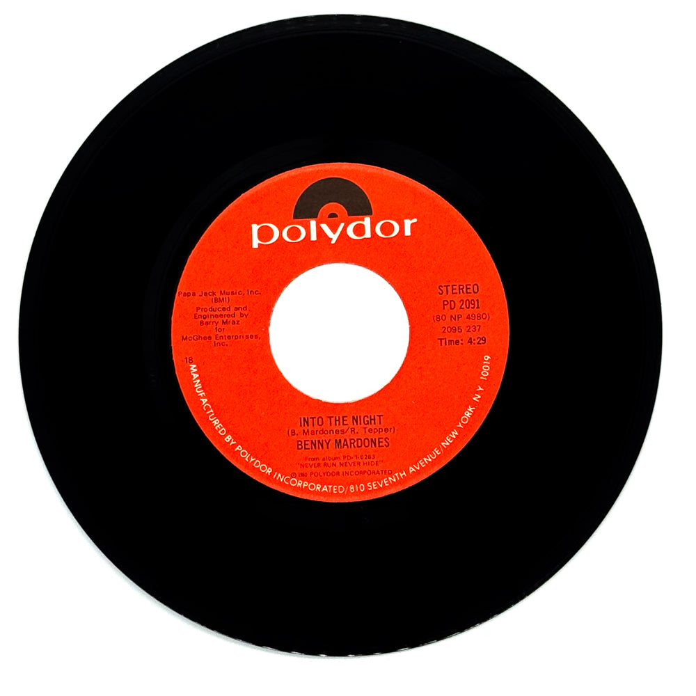 Benny Mardones : INTO THE NIGHT/ SHE'S SO FRENCH