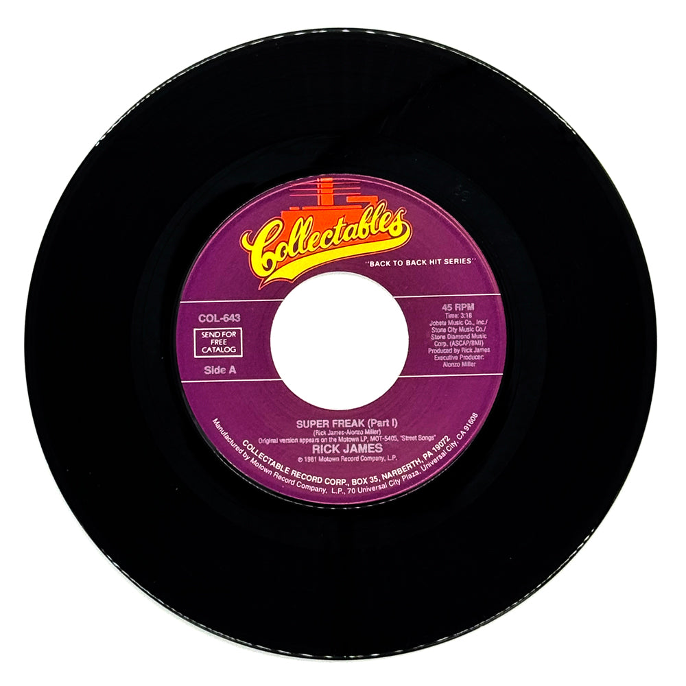 Rick James : SUPER FREAK (PART 1)/ GIVE IT TO ME BABY