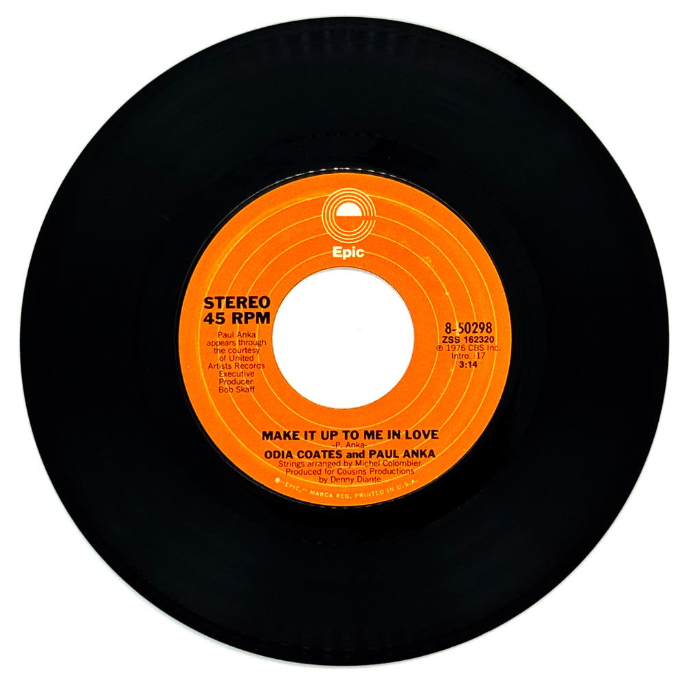 Odia Coates and Paul Anka : MAKE IT UP TO ME IN LOVE/ Odia Coates : YOU