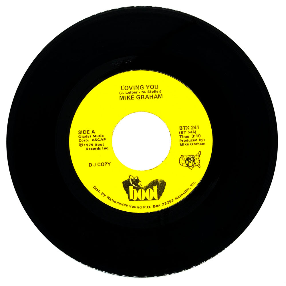 Mike Graham : LOVING YOU/ LYIN' TO MYSELF