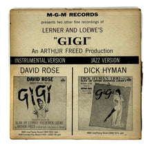 Load image into Gallery viewer, Various Artists : GIGI ORIGINAL CAST SOUNDTRACK ALBUM
