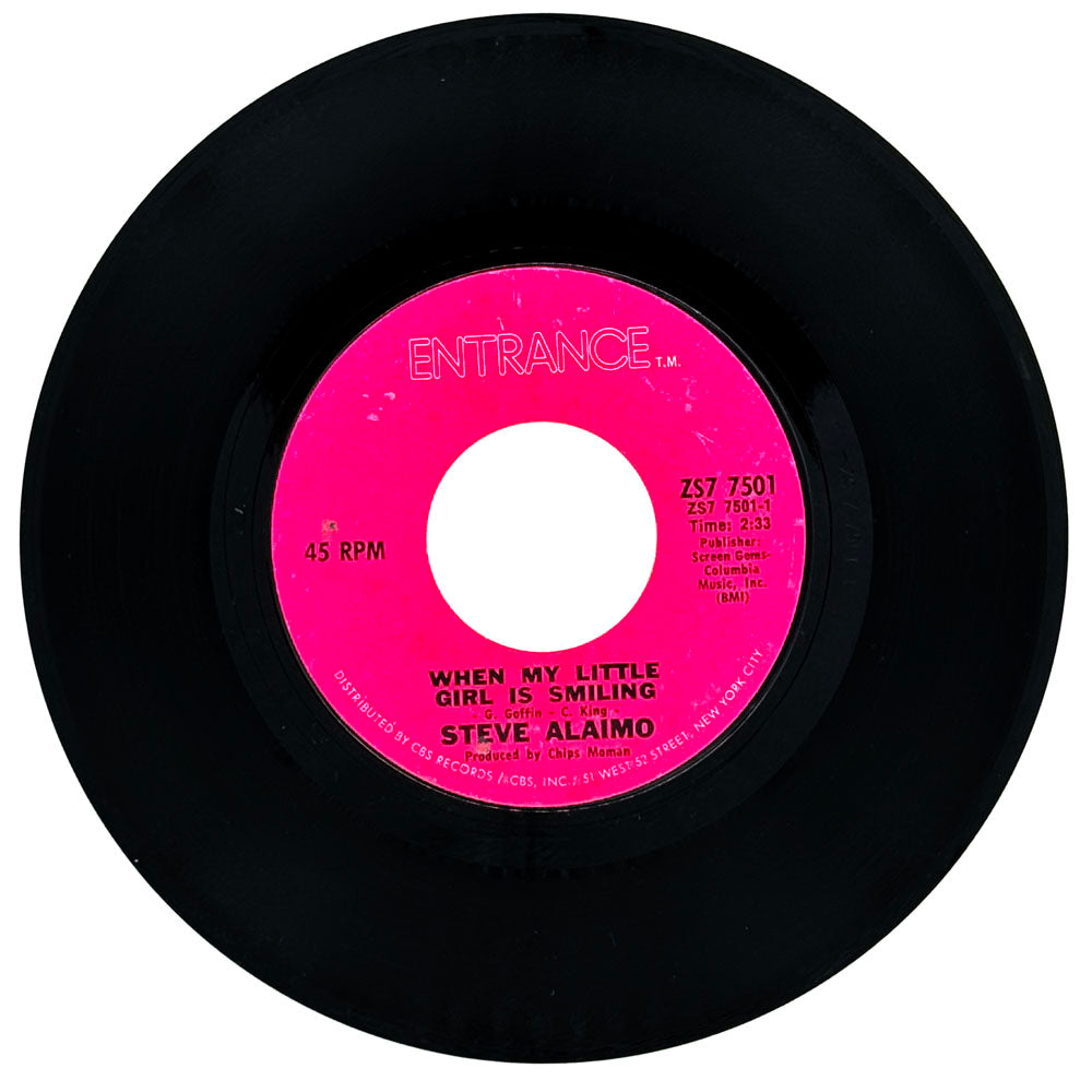 Steve Alaimo : WHEN MY LITTLE GIRL IS SMILING/ GEMINI