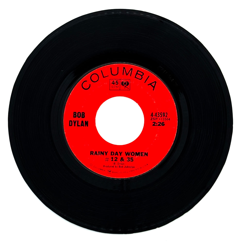 Bob Dylan : RAINY DAY WOMEN #12 & 35/ PLEDGING MY TIME