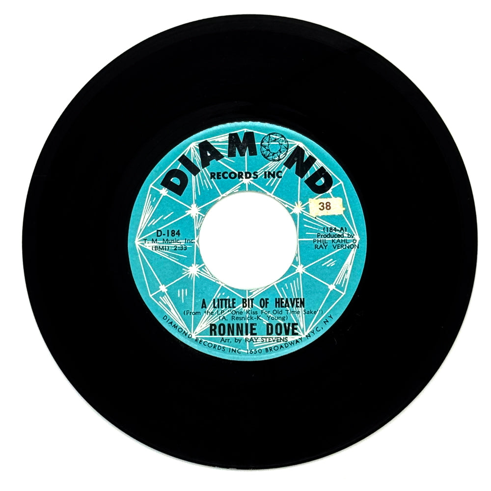 Ronnie Dove : A LITTLE BIT OF HEAVEN/ IF I LIVE TO BE A HUNDRED
