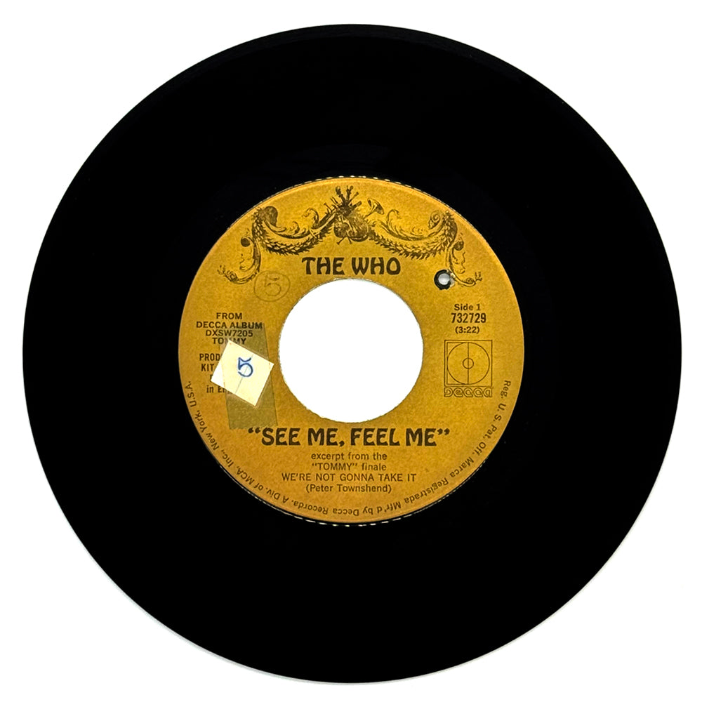 Who, The : SEE ME, FEEL ME/ OVERTURE FROM TOMMY
