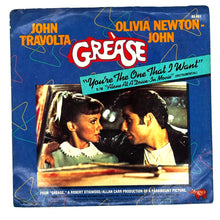 Load image into Gallery viewer, John Travolta And Olivia Newton-John : YOU'RE THE ONE THAT I WANT/ ALONE AT A DRIVE-IN MOVIE (INSTRUMENTAL)
