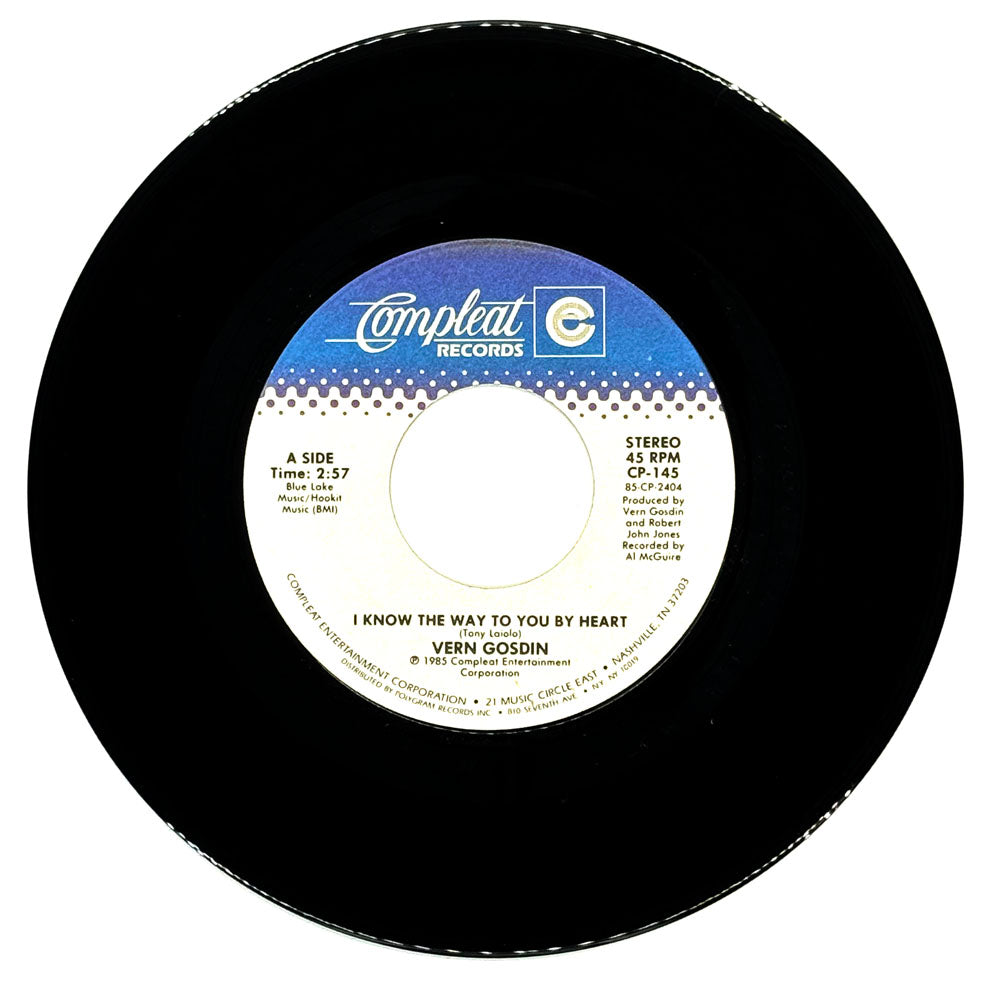 Vern Gosdin : I KNOW THE WAY TO YOU BY HEART/ RAINBOWS AND ROSES