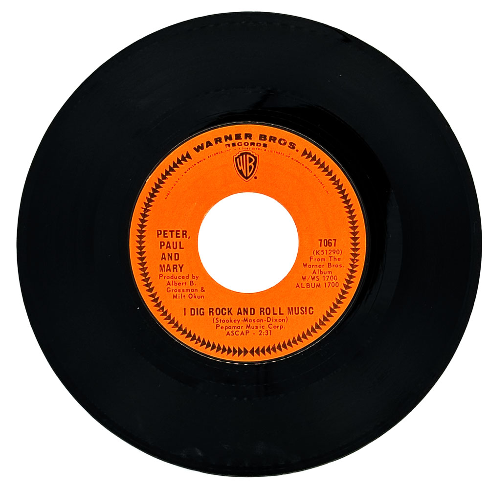 Peter, Paul And Mary : I DIG ROCK AND ROLL MUSIC/ THE GREAT MANDELLA (THE WHEEL OF LIFE)