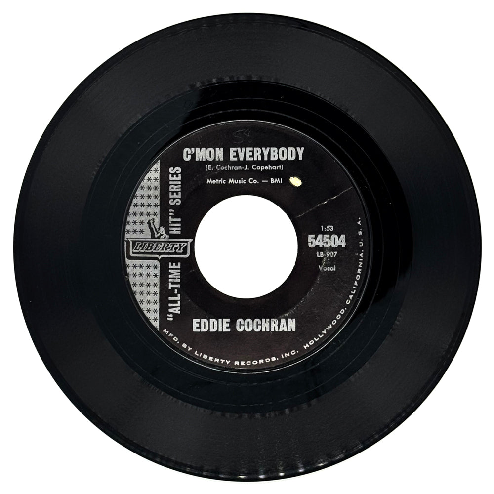 Eddie Cochran : C'MON EVERYBODY/ SOMETHIN' ELSE