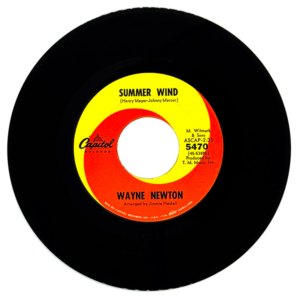 Wayne Newton : SUMMER WIND/ I'LL BE STANDING BY