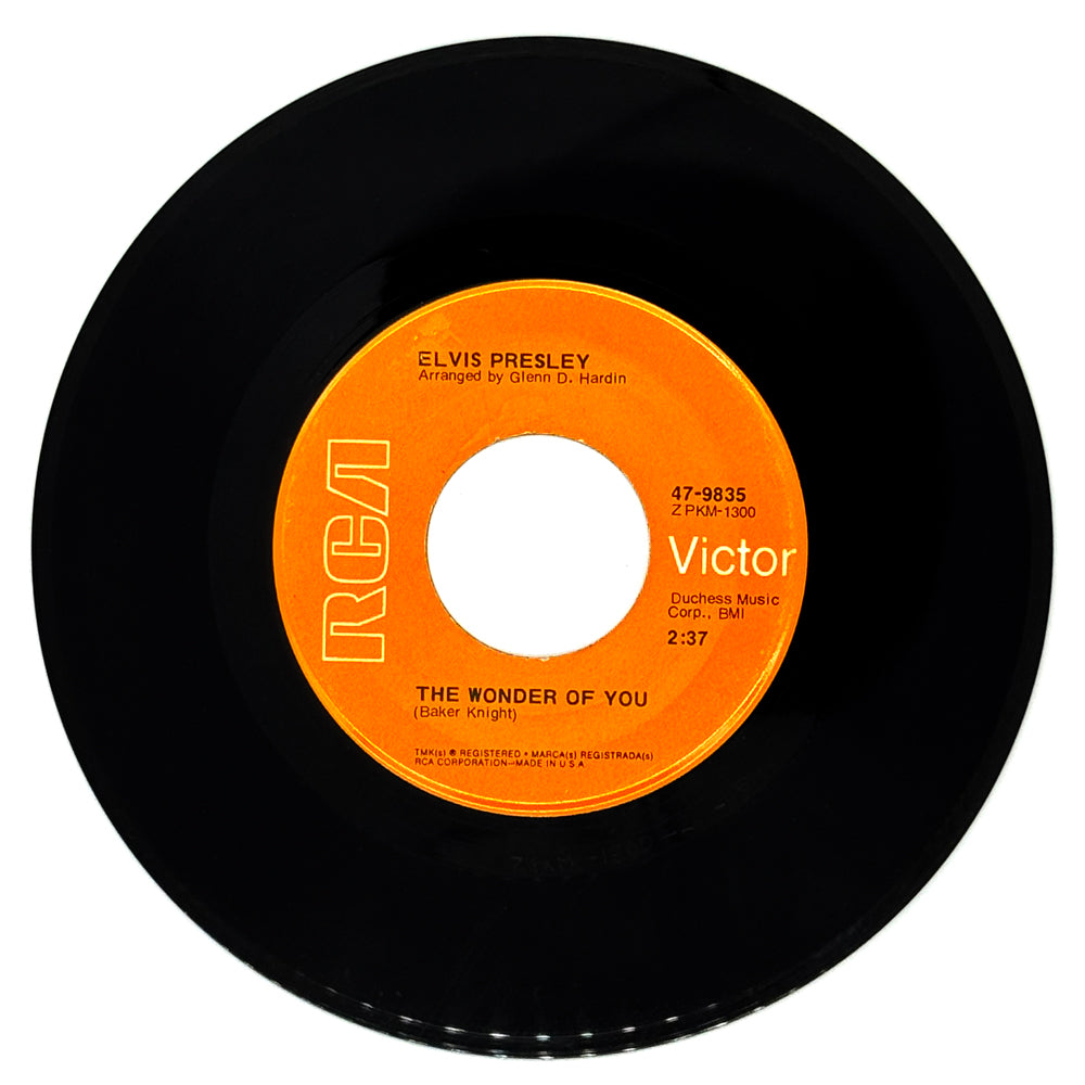 Elvis Presley : THE WONDER OF YOU/ MAMA I LIKED THE ROSES