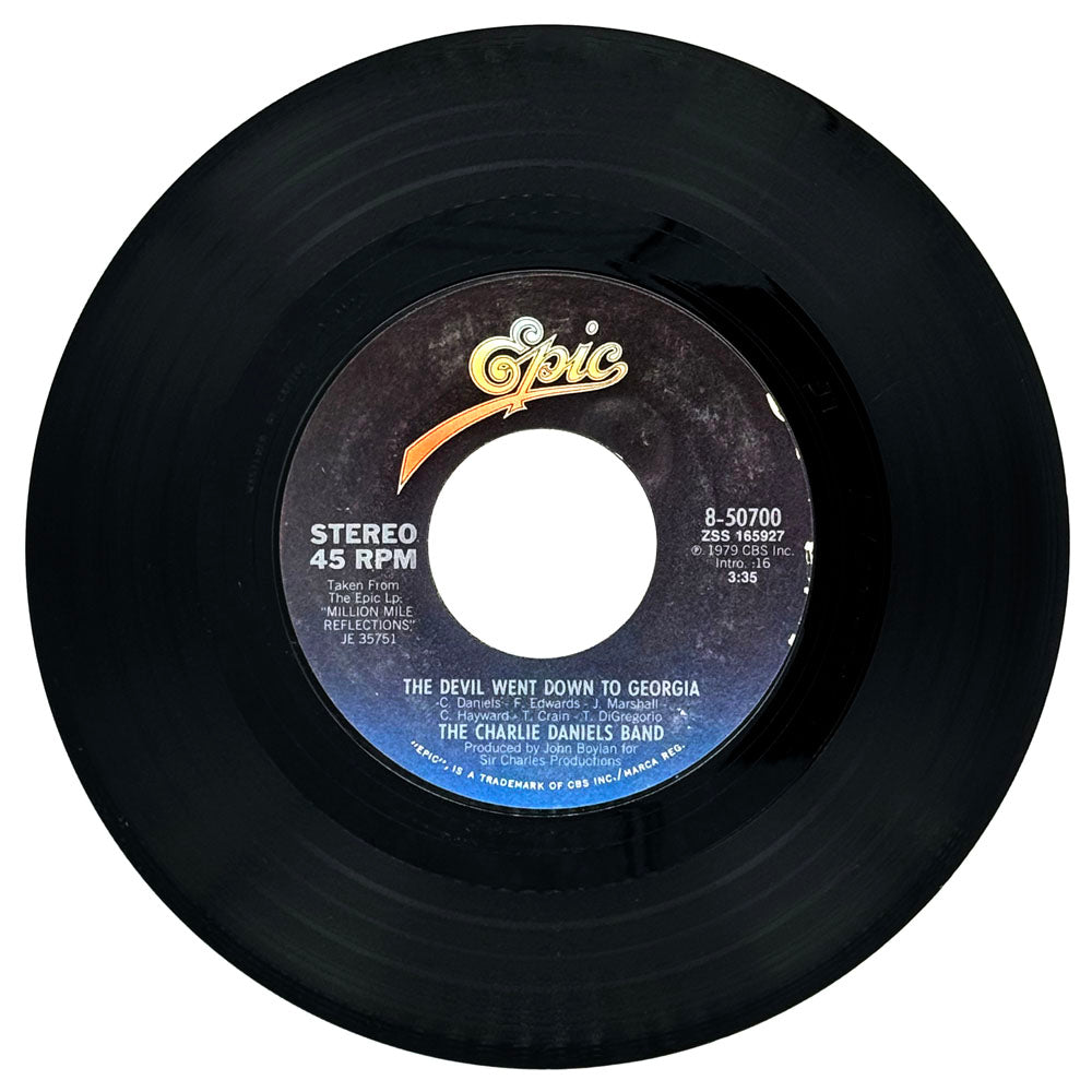 Charlie Daniels Band, The : THE DEVIL WENT DOWN TO GEORGIA/ RAINBOW RIDE