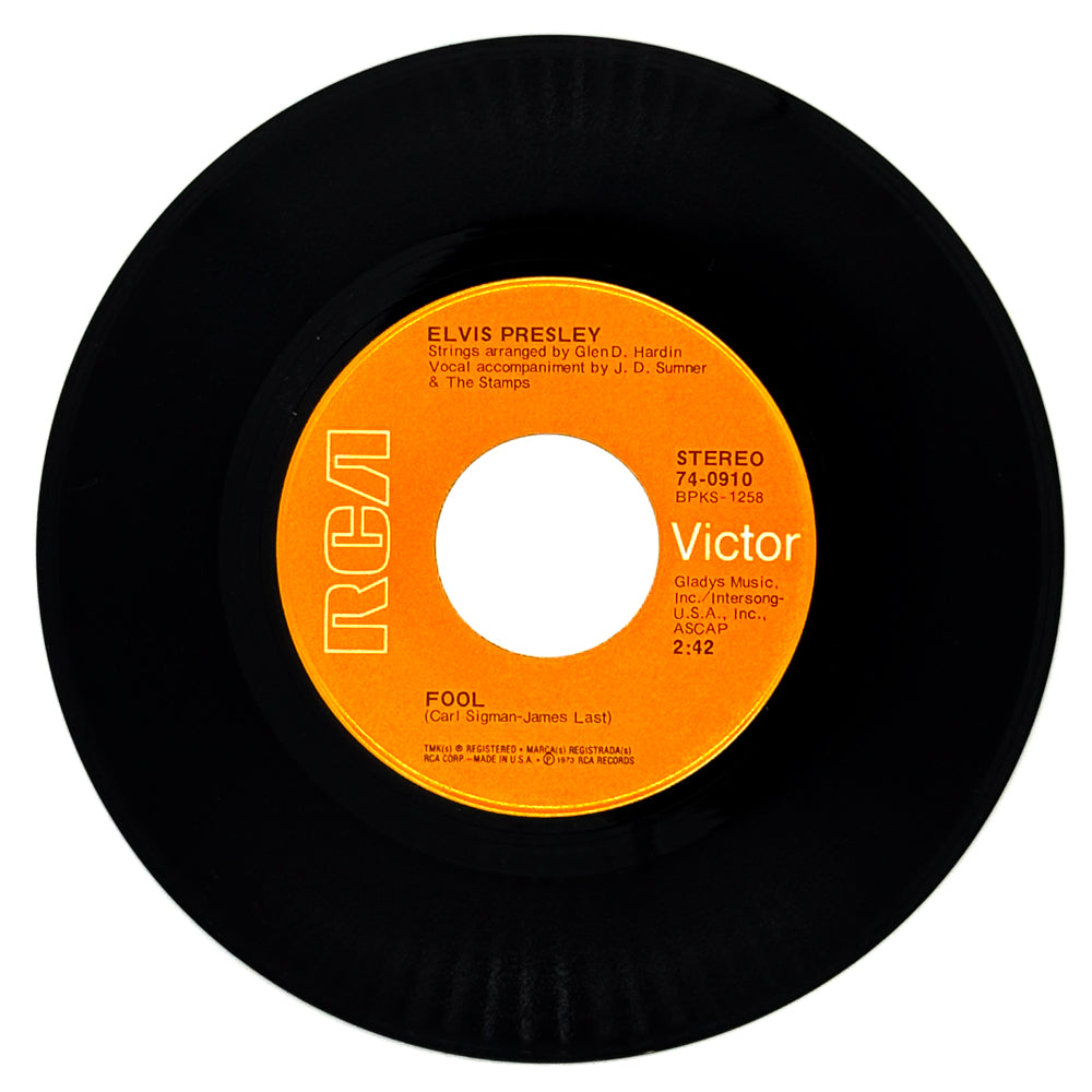 Elvis Presley : FOOL/ STEAMROLLER BLUES