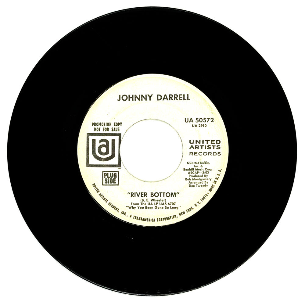 Johnny Darrell : RIVER BOTTOM/ AIN'T THAT LIVIN'