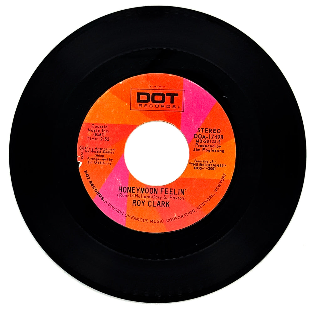 Roy Clark : HONEYMOON FEELIN'/ I REALLY DON'T WANT TO KNOW