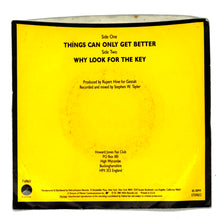 Load image into Gallery viewer, Howard Jones : THINGS CAN ONLY GET BETTER/ WHY LOOK FOR THE KE
