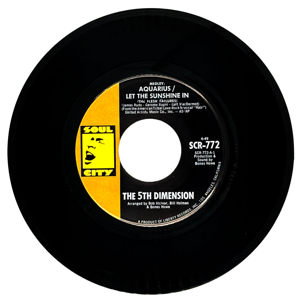 5th Dimension, The : AQUARIUS/LET THE SUNSHINE IN/ DON'TCHA HEAR ME CALLIN' TO YOU