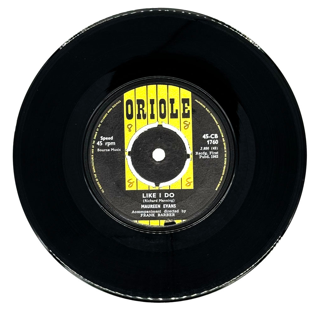 Maureen Evans : LIKE I DO/ STARLIGHT STARBRIGHT