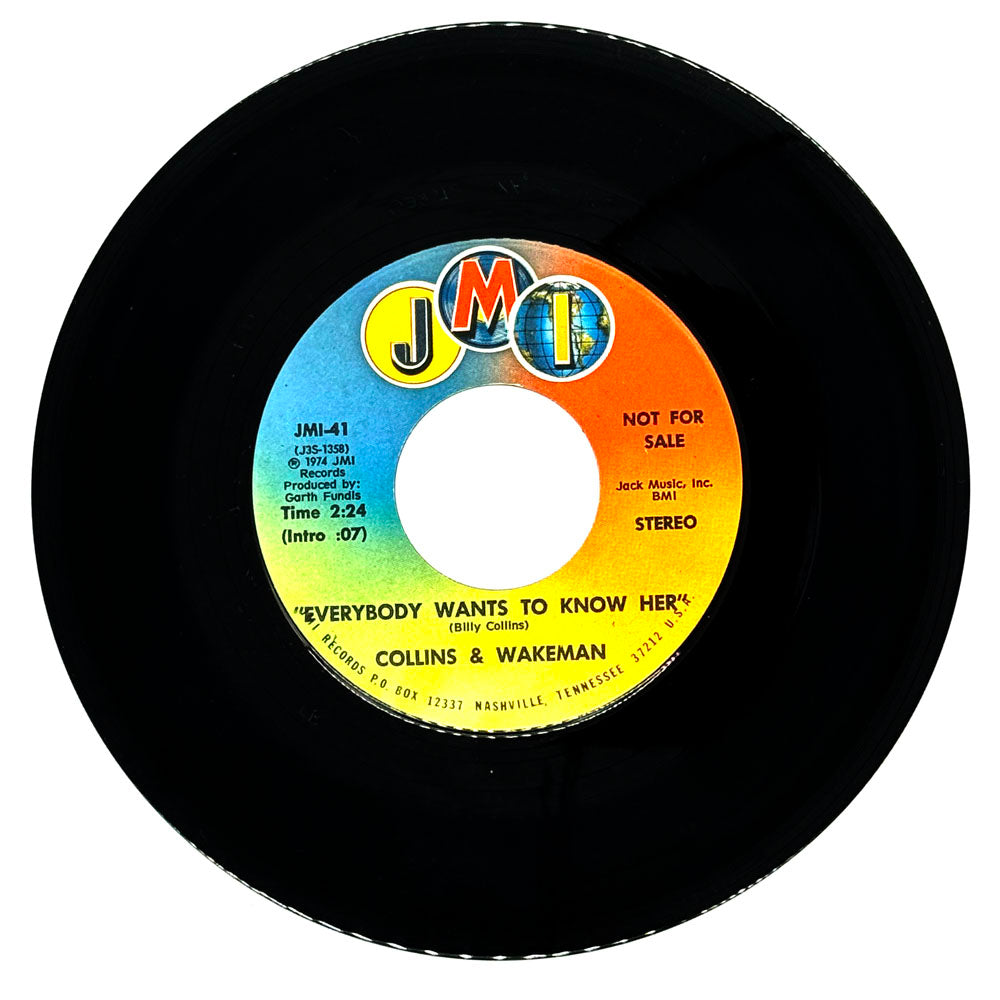 Collins & Wakeman : EVERYBODY WANTS TO KNOW HER/ EVERYBODY WANTS TO KN ...