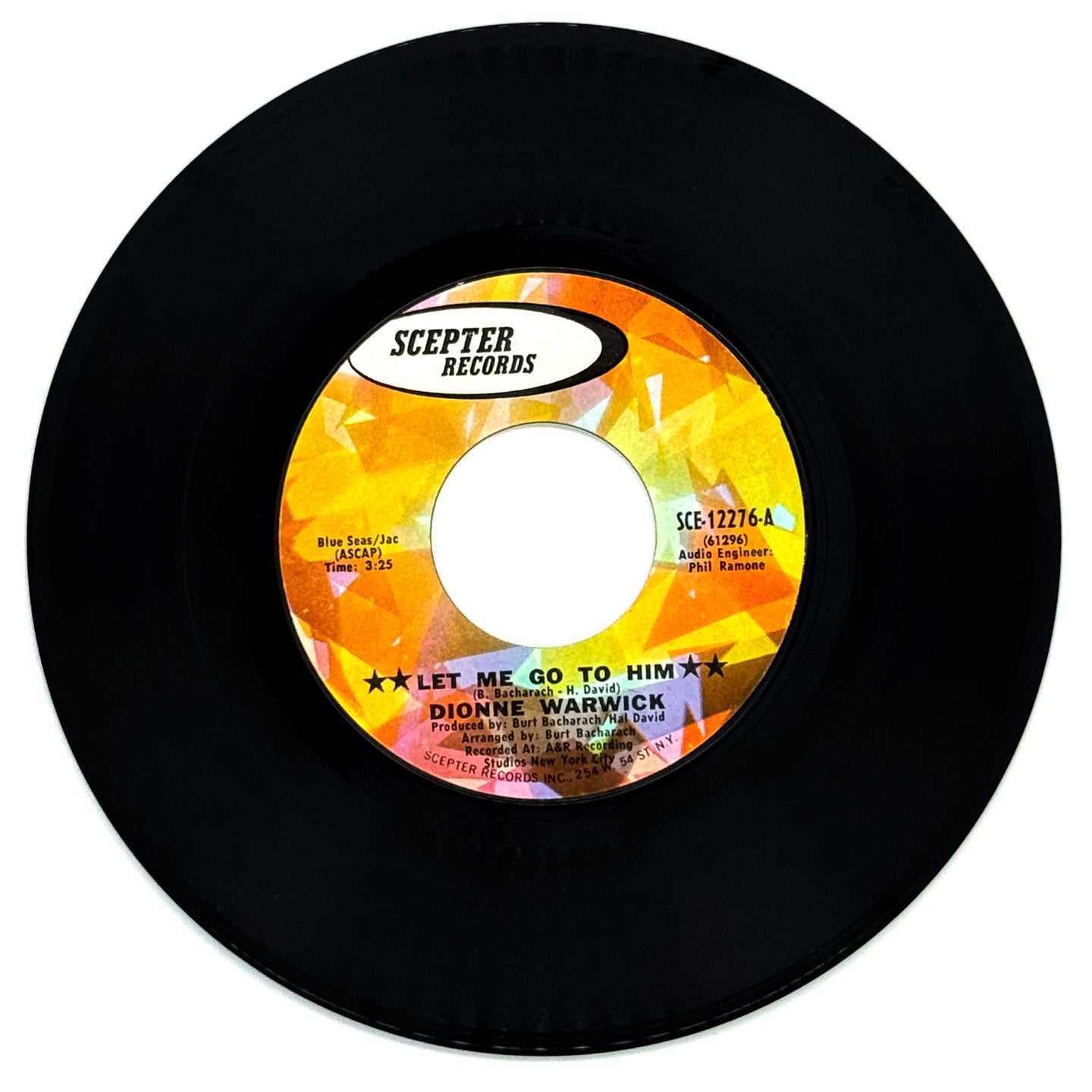 Dionne Warwick : LET ME GO TO HIM/ LONELINESS REMEMBERS WHAT HAPPINESS FORGETS
