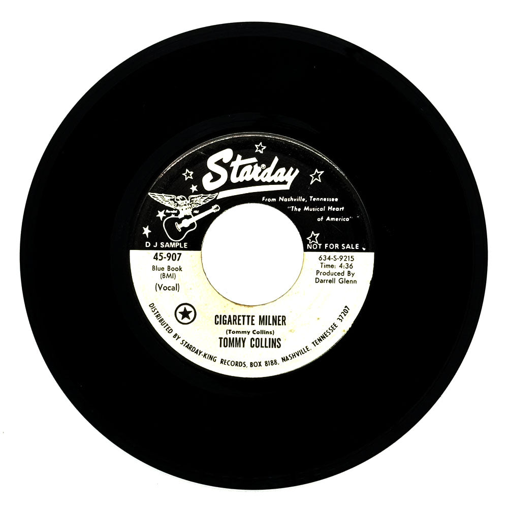 Tommy Collins : CIGARETTE MILNER/ THE ROOTS OF MY RAISING