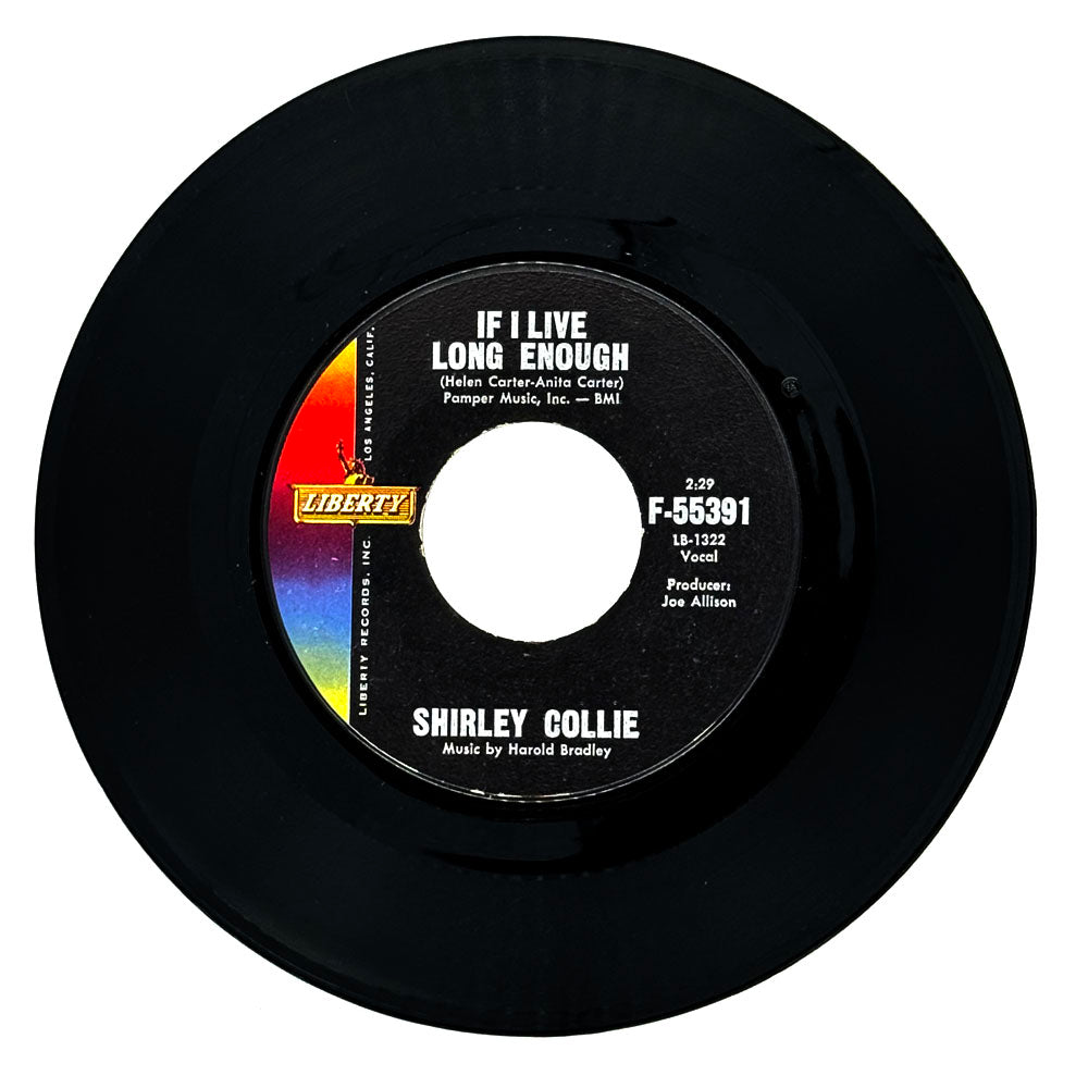 Shirley Collie : IF I LIVE LONG ENOUGH/ KEEPING MY FINGERS CROSSED