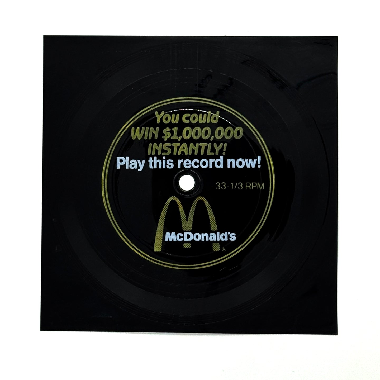 Unknown Artist : MCDONALD'S $1,000,000 MENU SONG