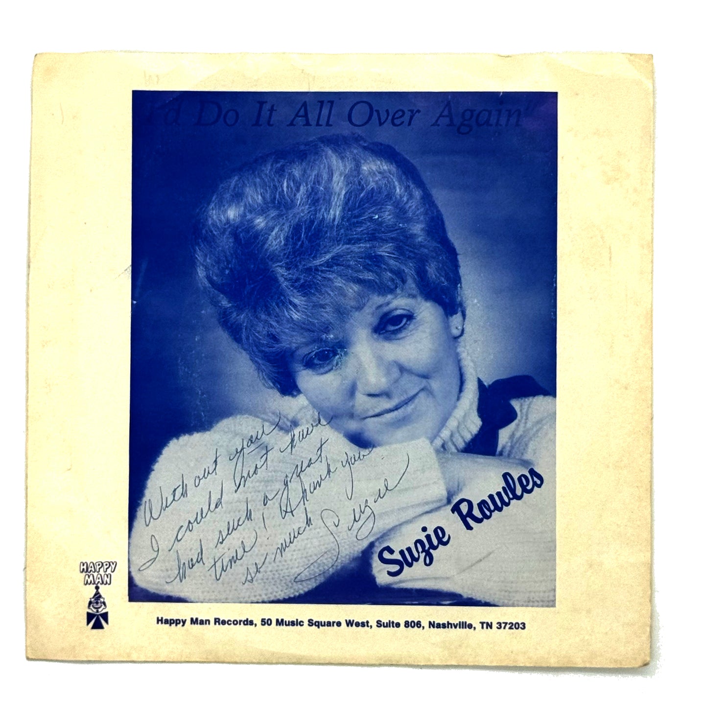Suzie Rowles : I'D DO IT ALL OVER AGAIN EP