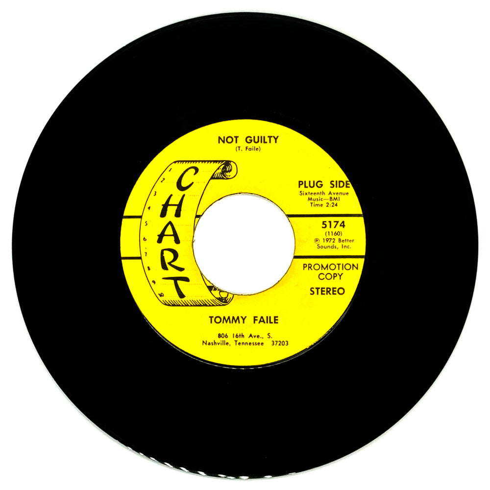 Tommy Faile : NOT GUILTY/ MY HOME SWEET HOME