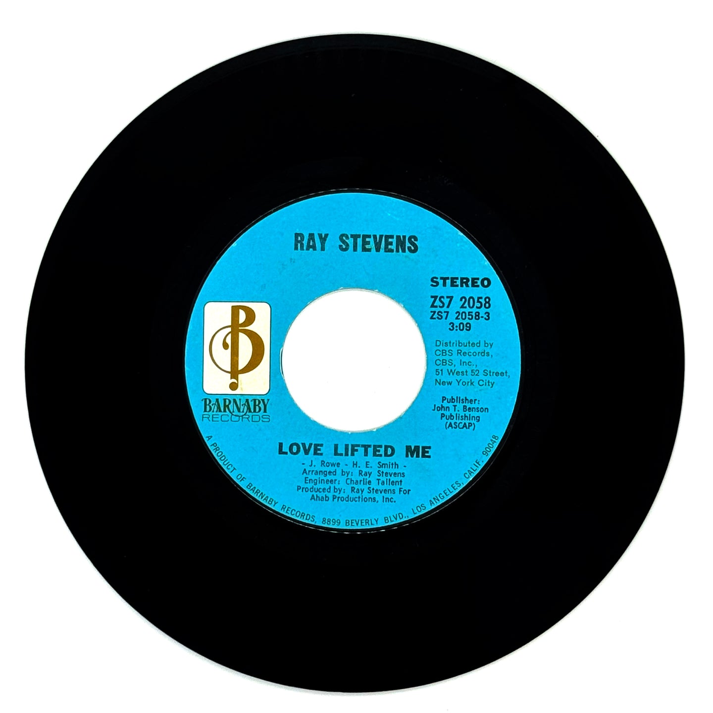 Ray Stevens : LOVE LIFTED ME/ GLORY SPECIAL