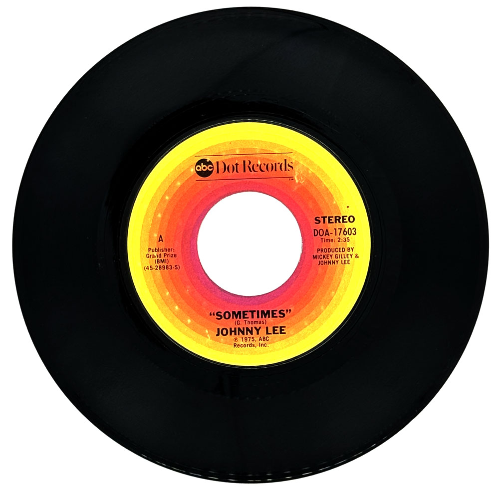 Johnny Lee : SOMETIMES/ GET OFF MY BACK